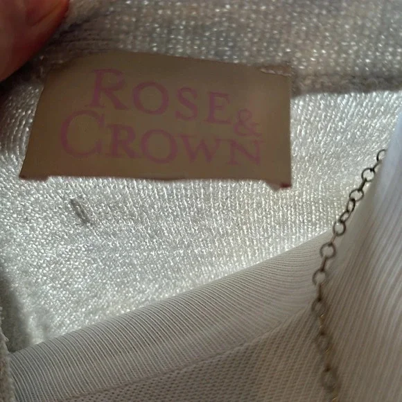 Rose & Crown Cropped V- neck Cardigan from Anthropologie, NWOT - Picture 10 of 11